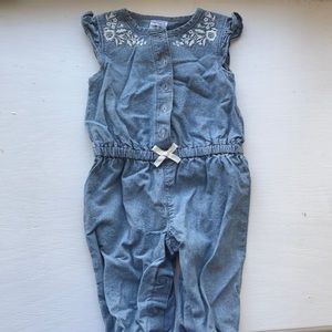 Denim jumpsuit